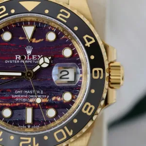 Rolex GMT-Master II Dual-Timezone gold-toned dial 40mm 1:1 super clone watch