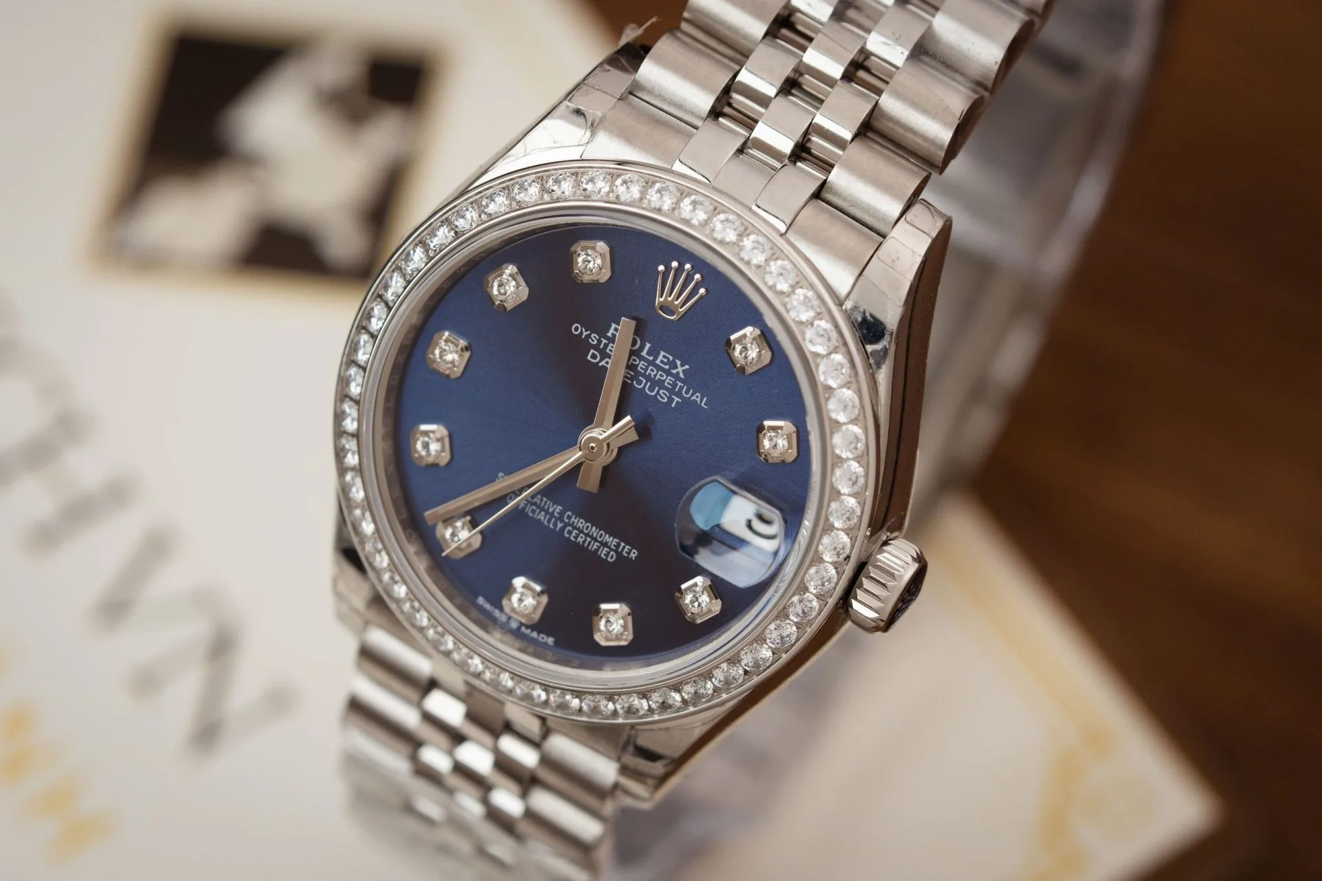 Rolex 126234 Datejust Classic Watch blue dial 36mm 1:1 super clone watch