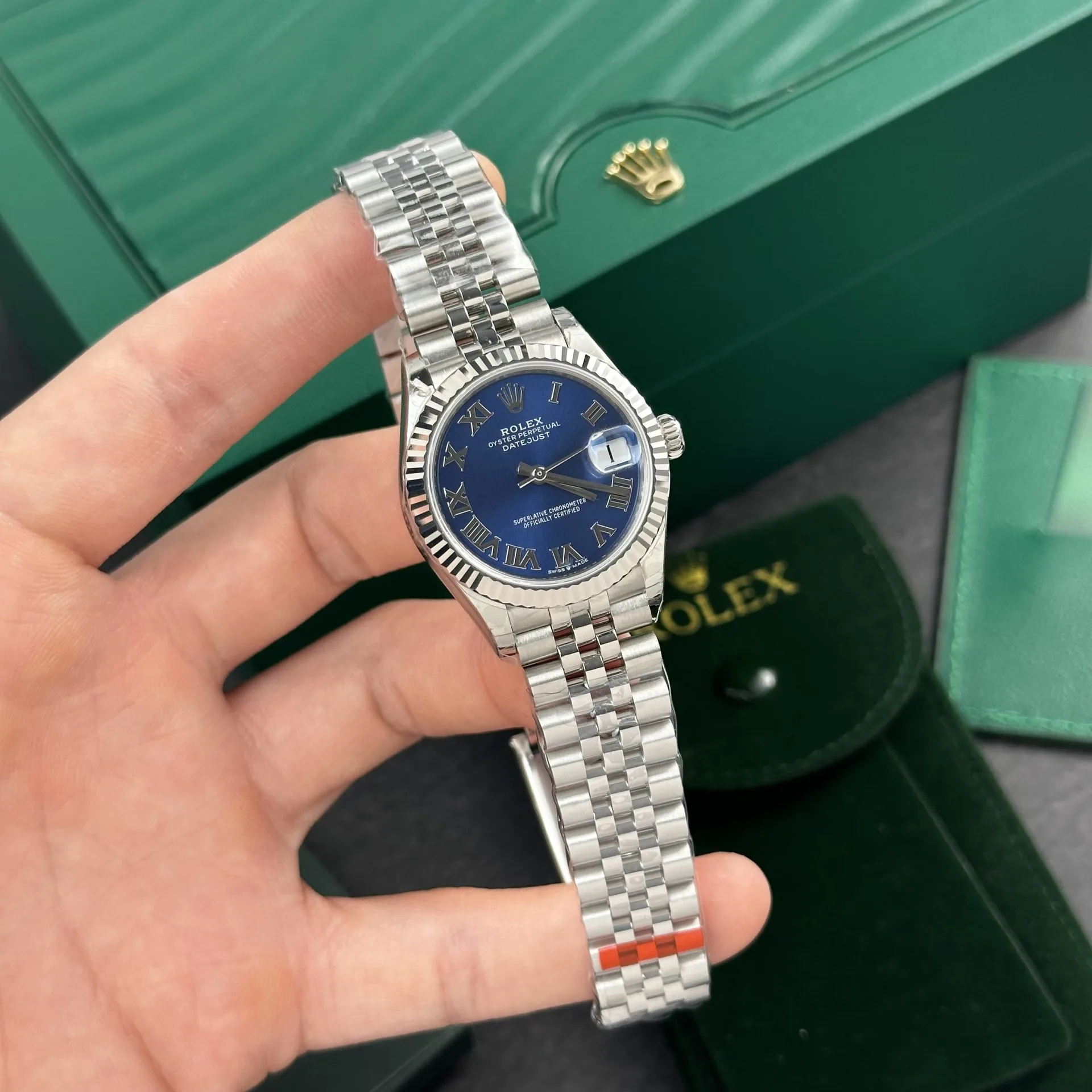 Rolex 178274 Datejust Classic Watch blue dial 31mm 1:1 super clone watch