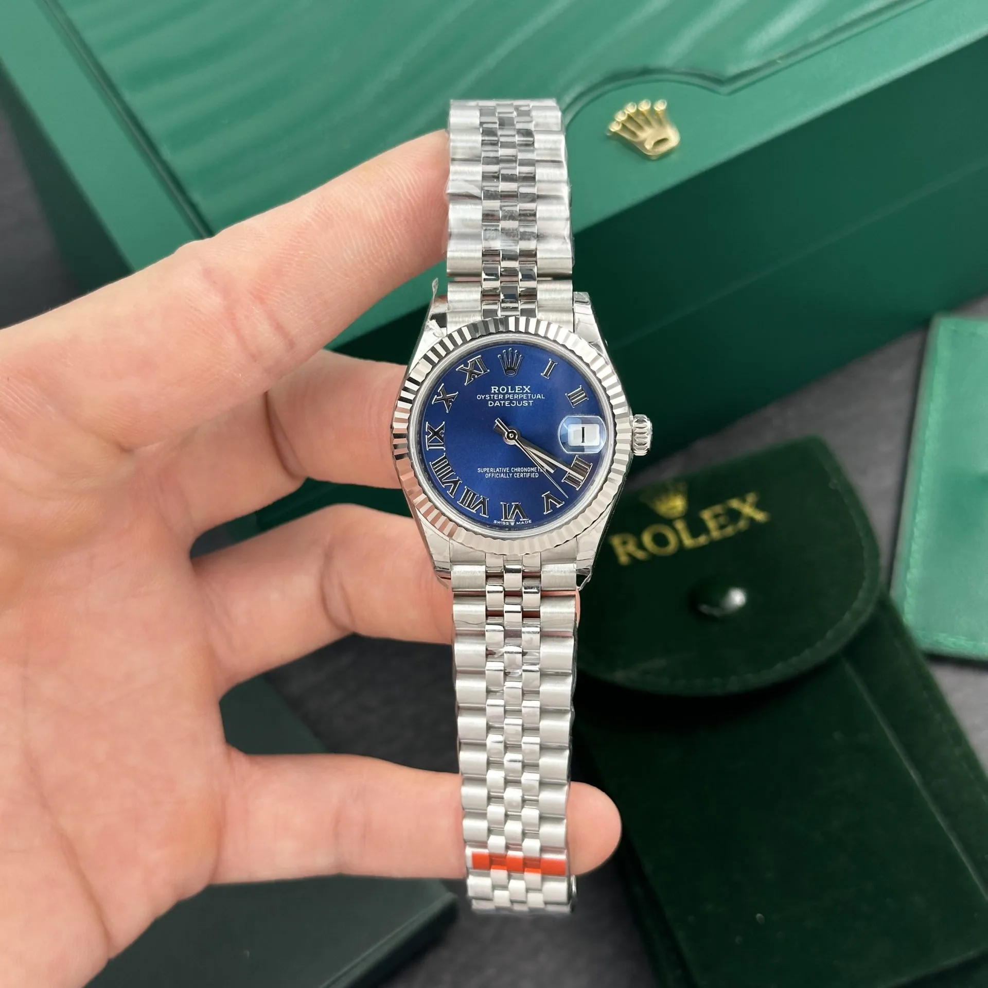 Rolex 178274 Datejust Classic Watch blue dial 31mm 1:1 super clone watch