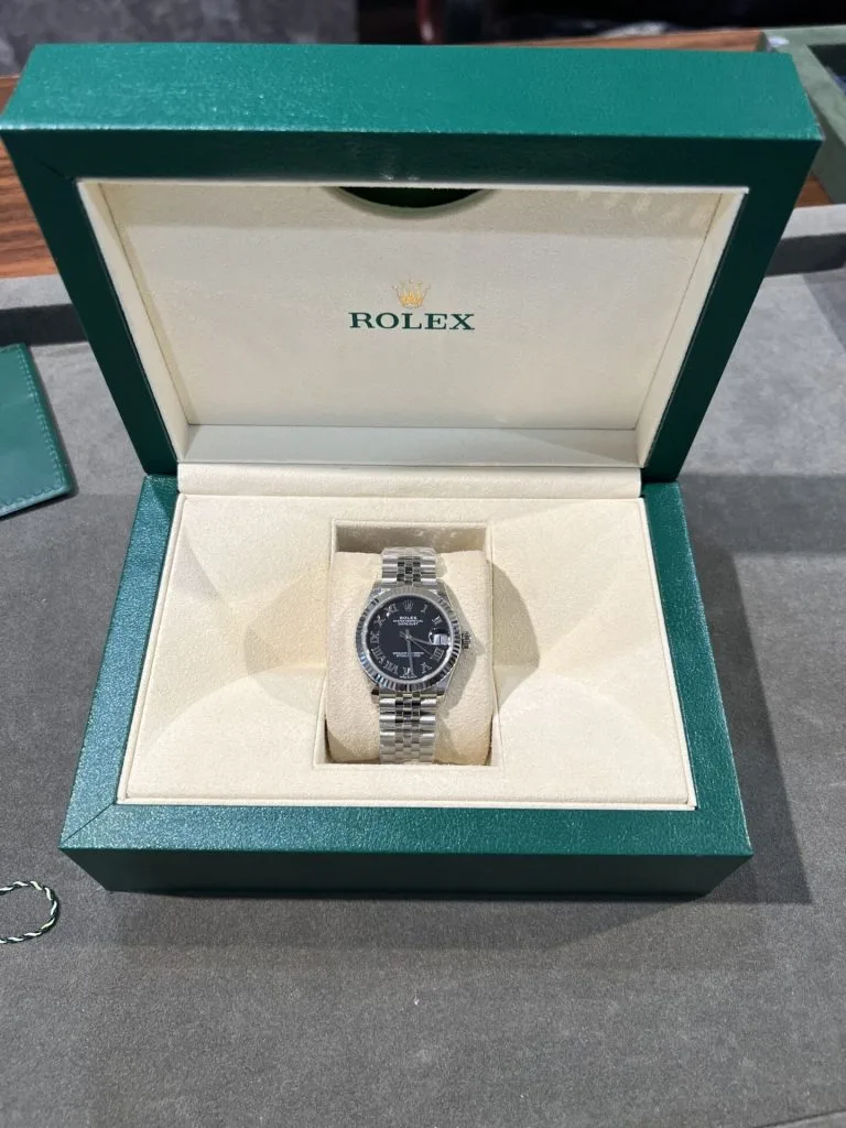 Rolex Datejust Classic Watch black dial 31mm 1:1 super clone watch