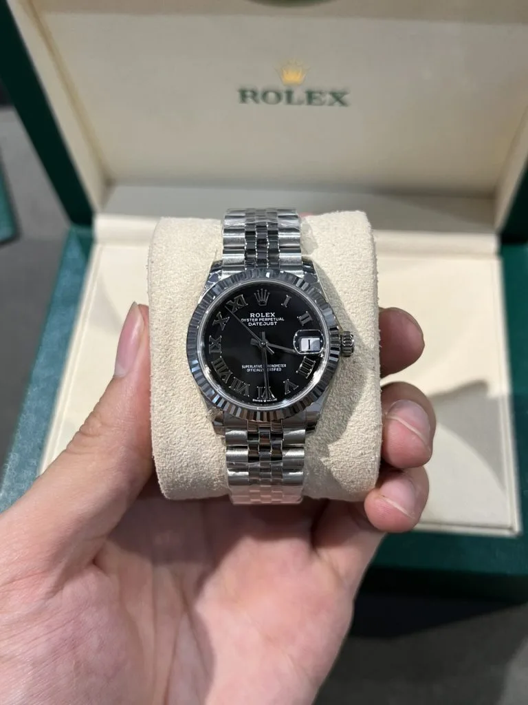 Rolex Datejust Classic Watch black dial 31mm 1:1 super clone watch