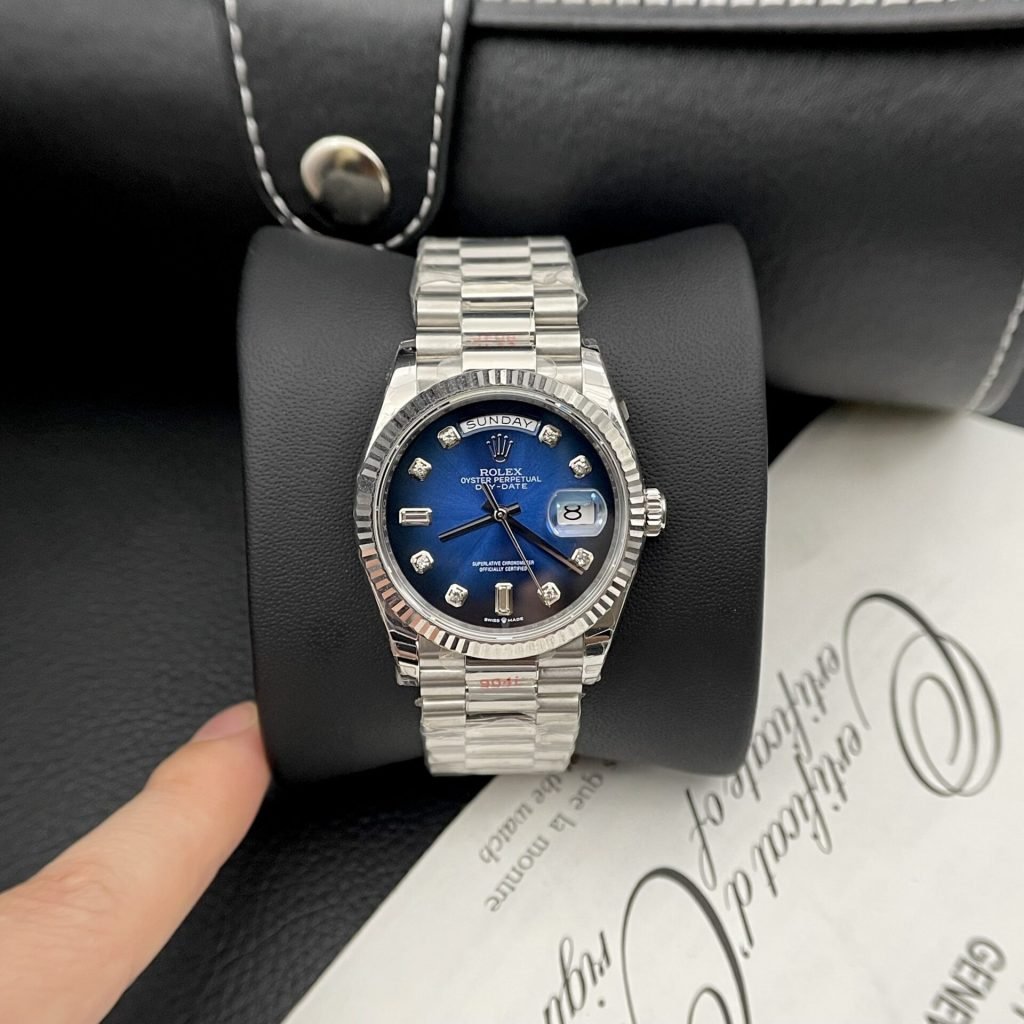 Rolex Day-Date President Watch blue dial 36mm 1:1 super clone watch