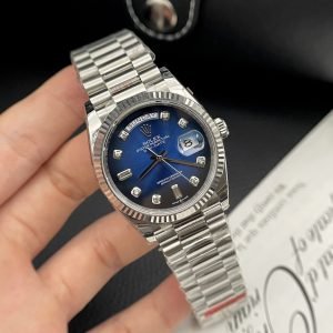 Rolex Day-Date President Watch blue dial 36mm 1:1 super clone watch