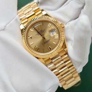 Rolex Day-Date President Watch gold-toned dial 40mm 1:1 super clone watch