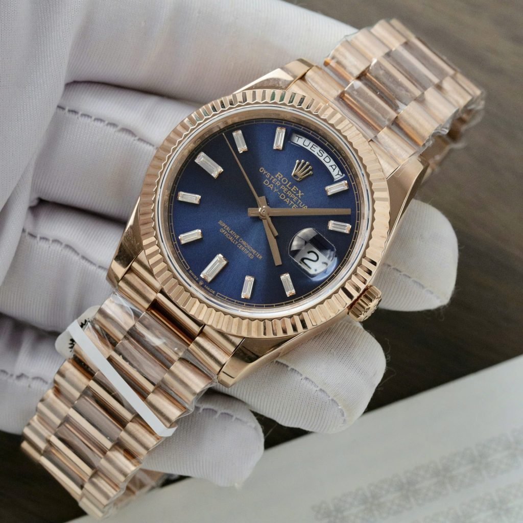 Rolex Day-Date President Watch blue dial 40mm 1:1 super clone watch