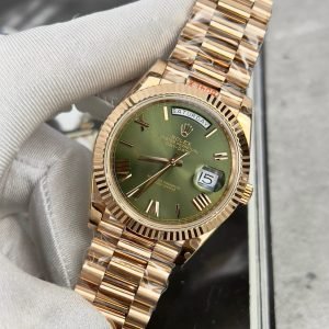 Rolex Day-Date President Watch green dial 40mm 1:1 super clone watch