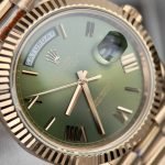 Rolex Day-Date President Watch green dial 40mm 1:1 super clone watch