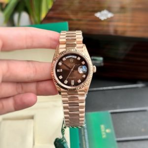 Rolex CHOCOLATE Day-Date President Watch 36mm 1:1 super clone watch