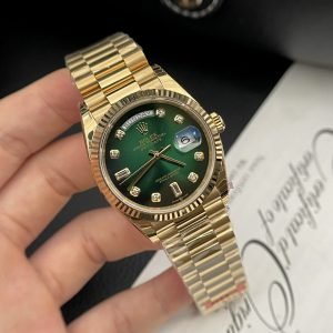 Rolex Day-Date President Watch green dial 36mm 1:1 super clone watch