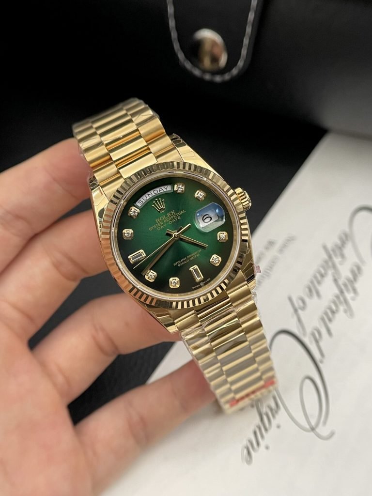 Rolex Day-Date President Watch green dial 36mm 1:1 super clone watch
