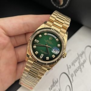 Rolex Day-Date President Watch green dial 36mm 1:1 super clone watch