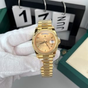 Rolex Day-Date President Watch gold-toned dial 40mm 1:1 super clone watch