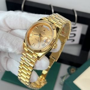 Rolex Day-Date President Watch gold-toned dial 40mm 1:1 super clone watch