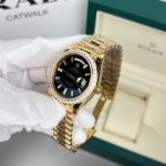 Rolex Day-Date President Watch black dial 40mm 1:1 super clone watch