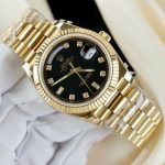 Rolex Day-Date President Watch black dial 40mm 1:1 super clone watch