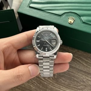 Rolex Day-Date President Watch black dial 40mm 1:1 super clone watch
