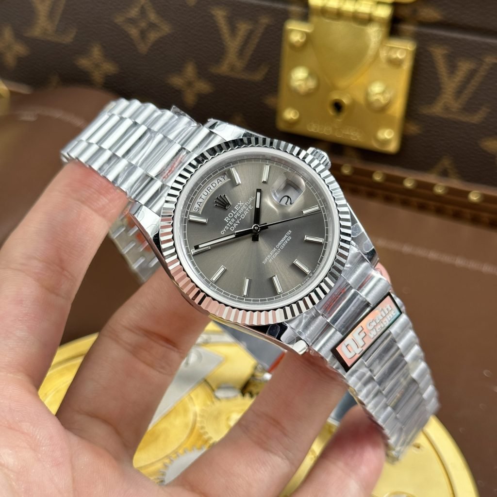 Rolex Day-Date President Watch gray dial 40mm 1:1 super clone watch