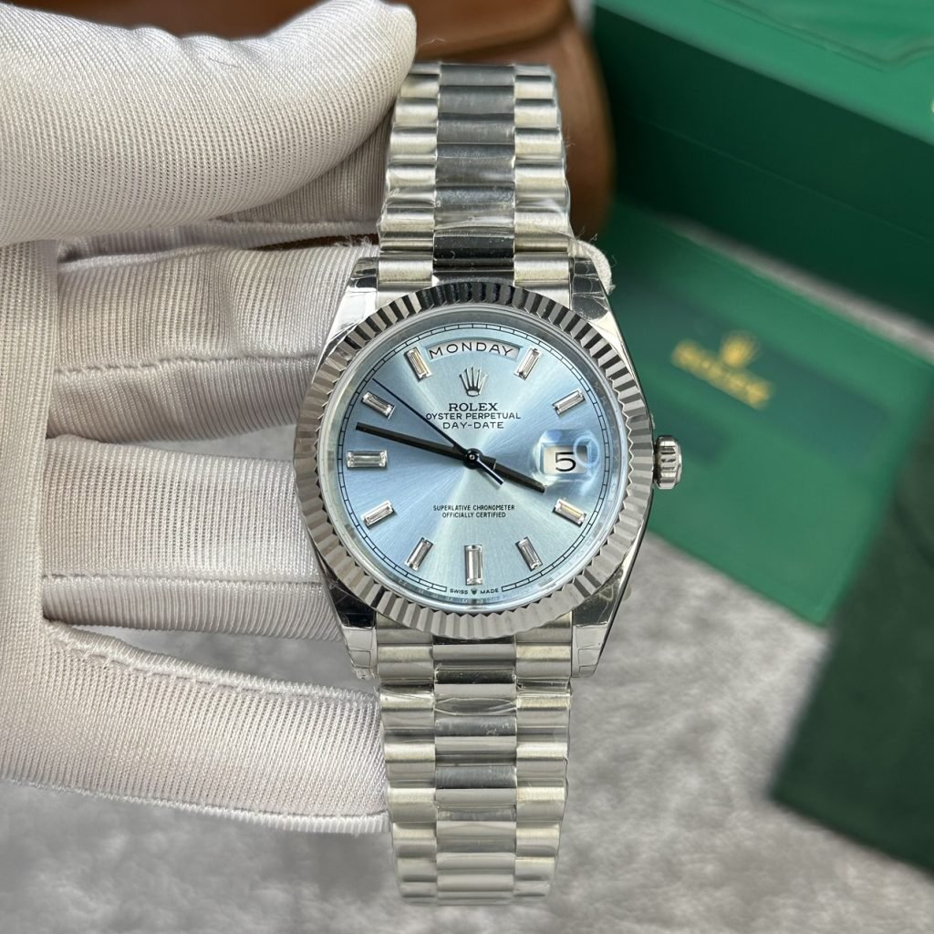 Rolex Day-Date President Watch blue dial 40mm 1:1 super clone watch