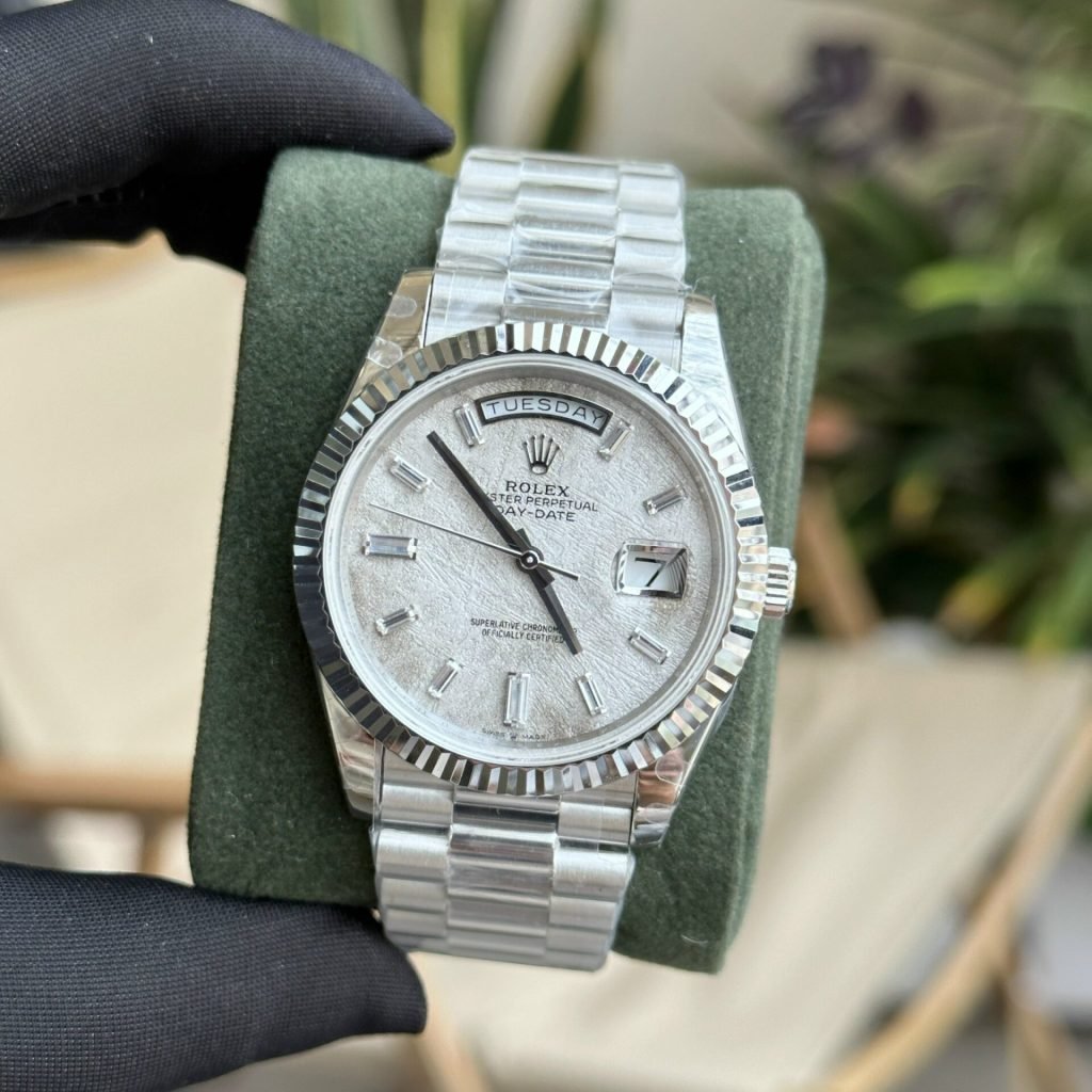 Rolex Day-Date President Watch meteorite dial 40mm 1:1 super clone watch
