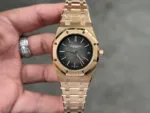 Audemars Piguet 15202OR Royal Oak Octagonal Luxury Sport Watch black dial 39mm 1:1 super clone watch