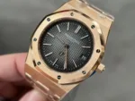Audemars Piguet 15202OR Royal Oak Octagonal Luxury Sport Watch black dial 39mm 1:1 super clone watch