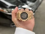 Audemars Piguet 15202OR Royal Oak Octagonal Luxury Sport Watch black dial 39mm 1:1 super clone watch