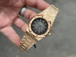 Audemars Piguet 15202OR Royal Oak Octagonal Luxury Sport Watch black dial 39mm 1:1 super clone watch