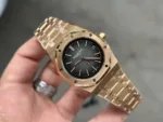 Audemars Piguet 15202OR Royal Oak Octagonal Luxury Sport Watch black dial 39mm 1:1 super clone watch
