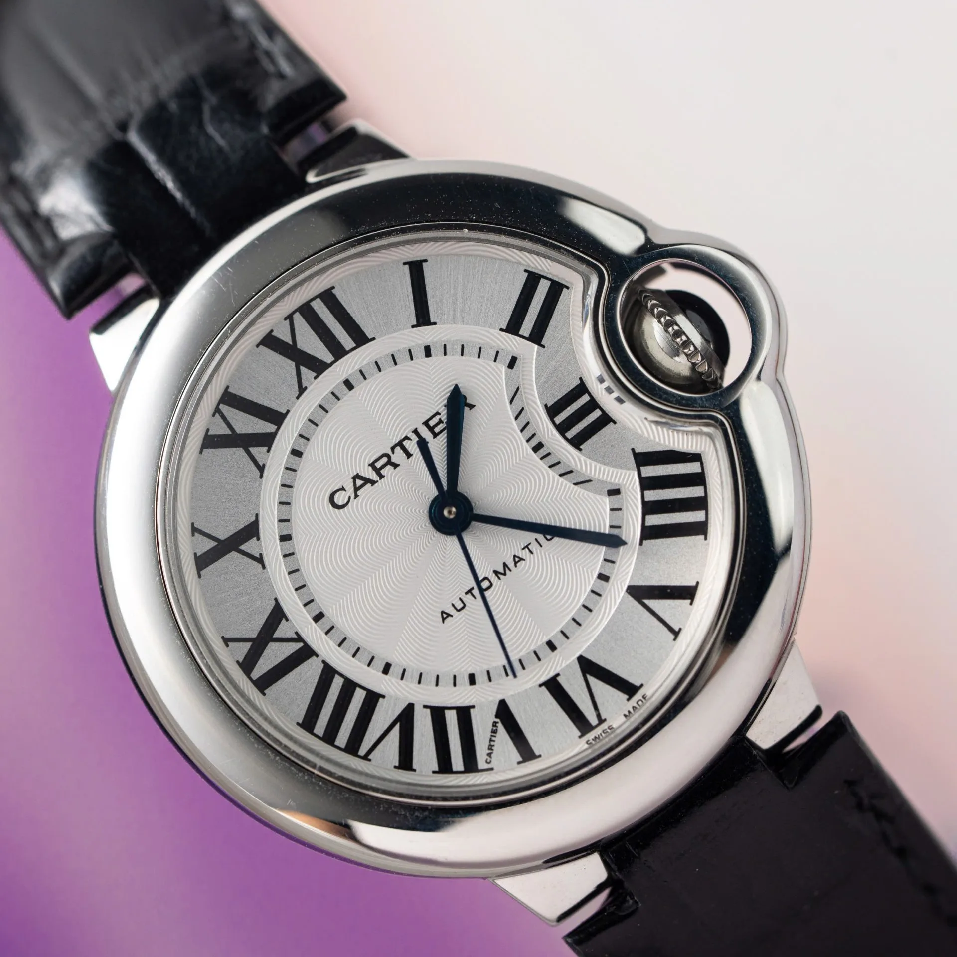 Cartier Ballon Bleu Round Dress Watch 36mm 1:1 super clone watch