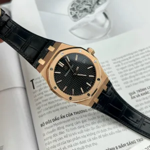 Audemars Piguet 15500OR Royal Oak Octagonal Luxury Sport Watch black dial 41mm 1:1 super clone watch