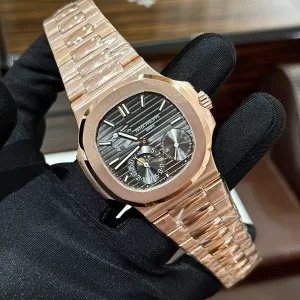 Patek Philippe Nautilus Porthole Sport Watch blue dial 40mm 1:1 super clone watch