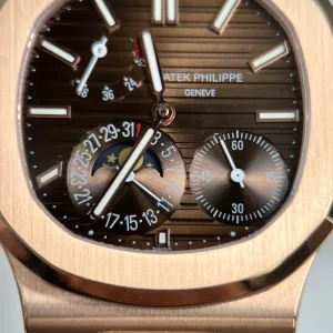 Patek Philippe CHOCOLATE Nautilus Porthole Sport Watch blue dial 40mm 1:1 super clone watch