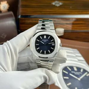Patek Philippe Nautilus Porthole Sport Watch blue dial 41mm 1:1 super clone watch