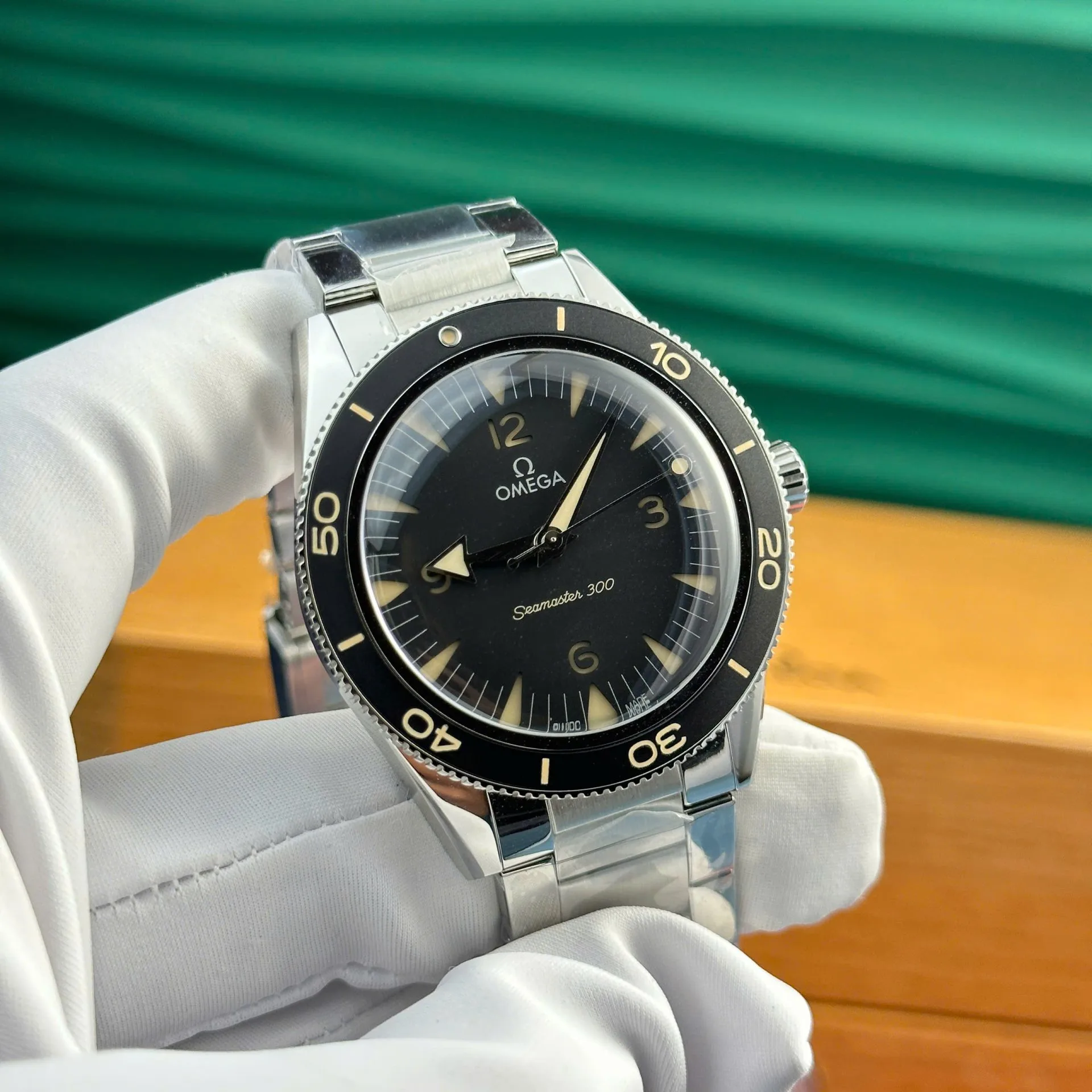 Omega Seamaster Professional Diver 300M black dial 41mm 1:1 super clone watch