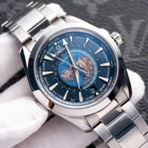 Omega Seamaster Professional Diver 300M blue dial 43mm 1:1 super clone watch