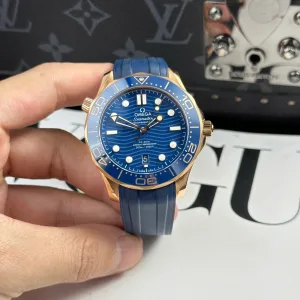 Omega Seamaster Professional Diver 300M rose gold 42mm 1:1 super clone watch