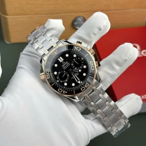 Omega CHRONOGRAPH Seamaster Professional Diver 300M black dial 44mm 1:1 super clone watch