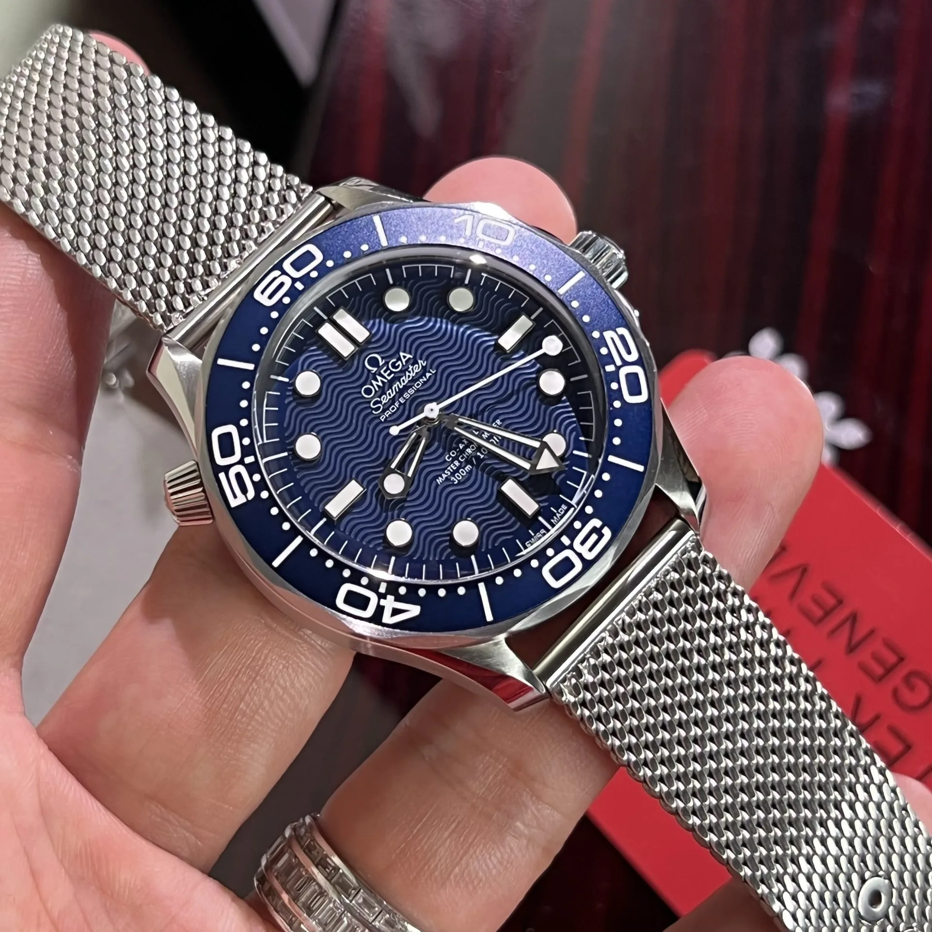 Omega Seamaster Professional Diver 300M rose gold 42mm 1:1 super clone watch