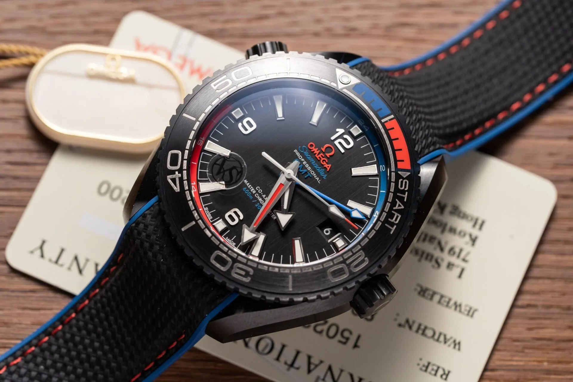 Omega Seamaster Professional Diver 300M rose gold 45.5MM 1:1 super clone watch