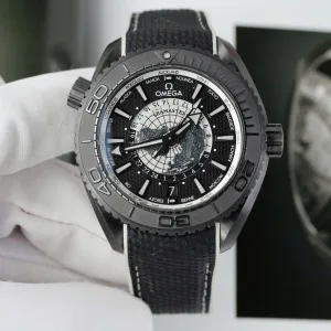 Omega WORLDTIMER Seamaster Professional Diver 300M rose gold 45mm 1:1 super clone watch