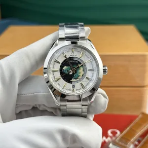 Omega WORLDTIMER blue dial 41mm 1:1 super clone watch