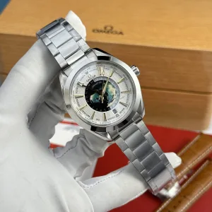 Omega WORLDTIMER blue dial 41mm 1:1 super clone watch