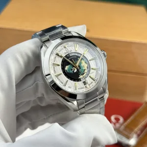 Omega WORLDTIMER blue dial 41mm 1:1 super clone watch