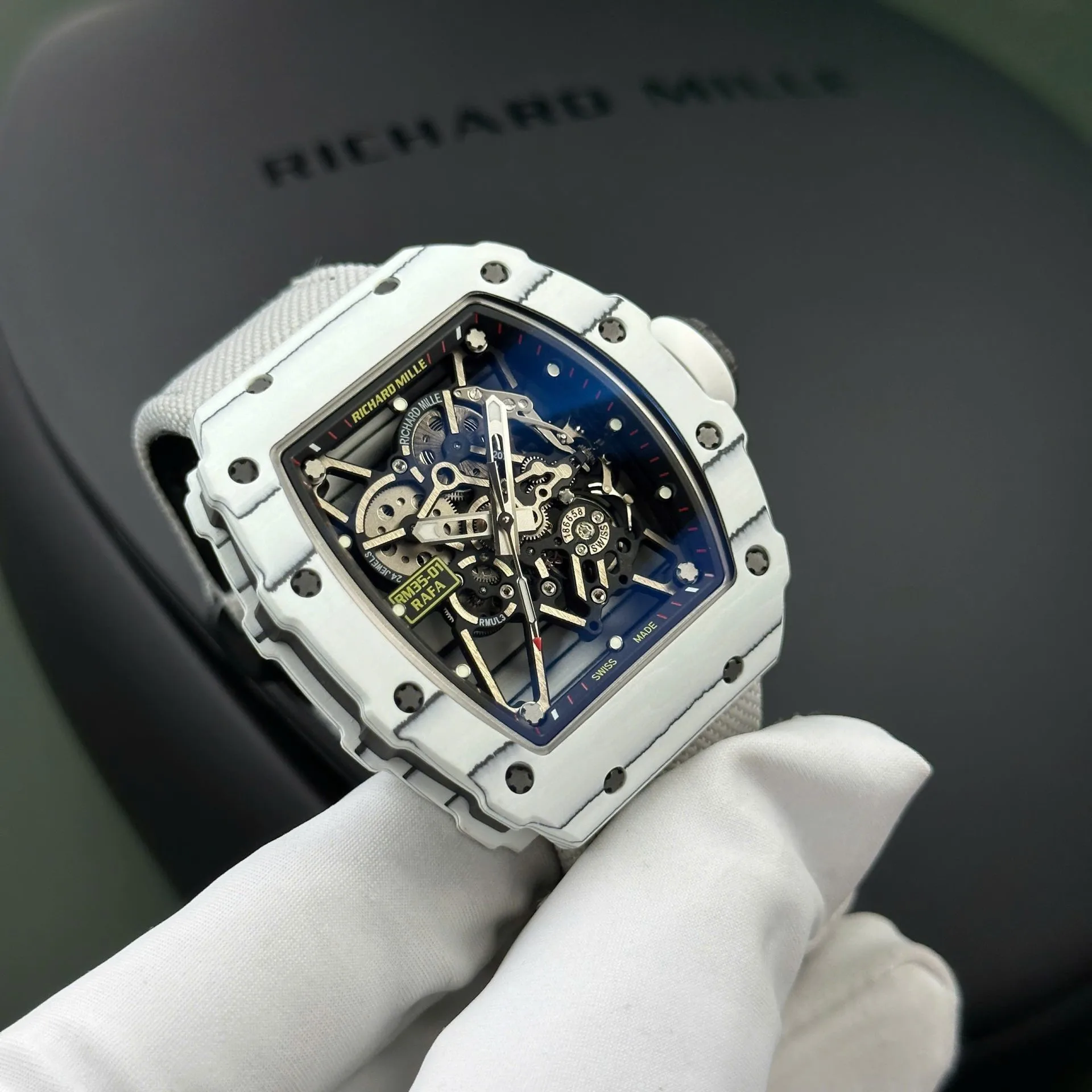 Richard Mille RM35 Ultra-Light NTPT Carbon 42mm 1:1 super clone watch