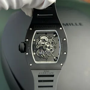 Richard Mille RM055 Bubba Watson Skeletonized black dial 1:1 super clone watch