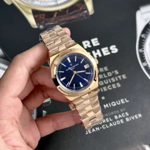 Vacheron Constantin CONSTANTIN Overseas Luxury Sport Traveler Watch blue dial 41mm 1:1 super clone watch