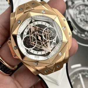 Hublot rose gold 1:1 super clone watch product photo 45mm