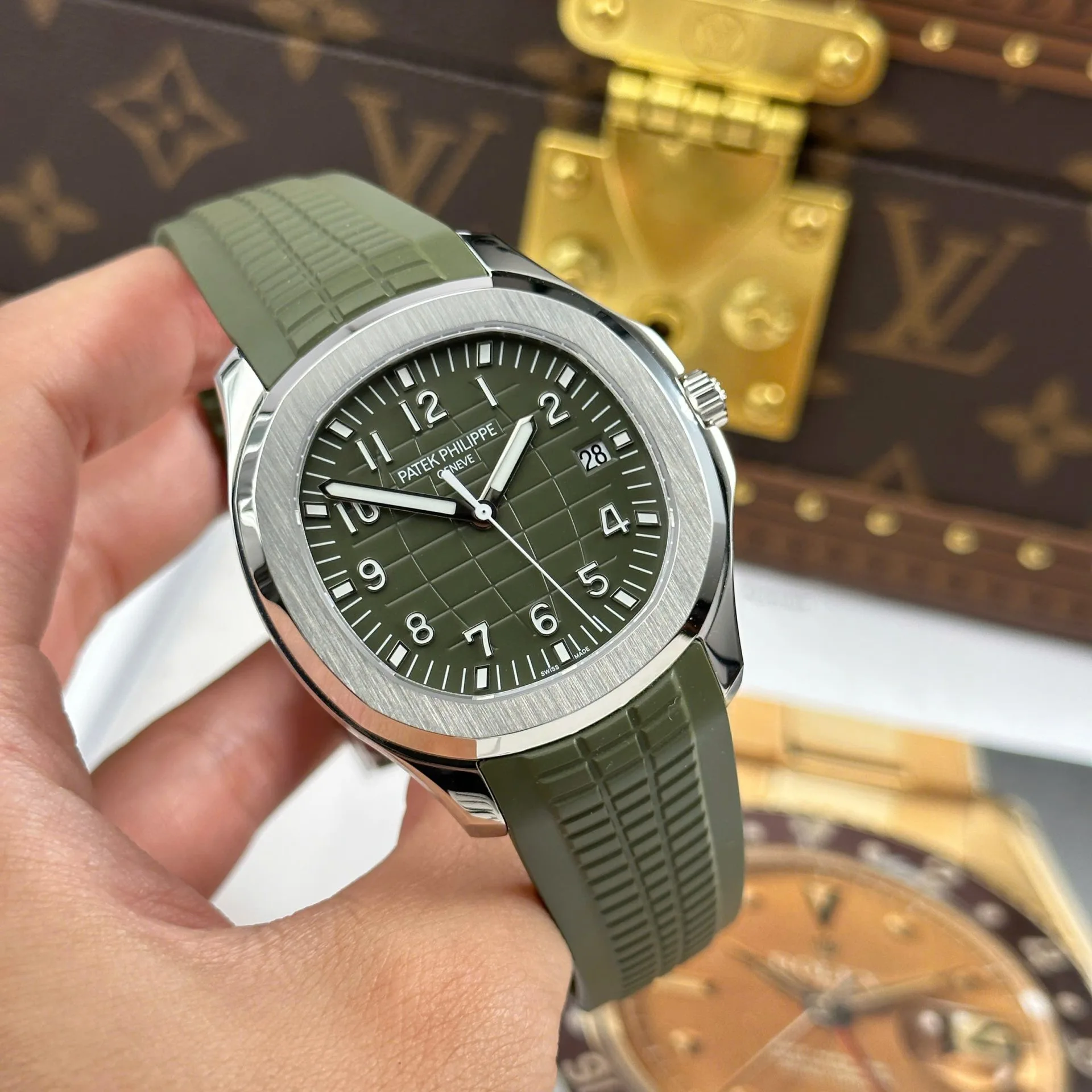 Patek Philippe rose gold 1:1 super clone watch product photo 45mm