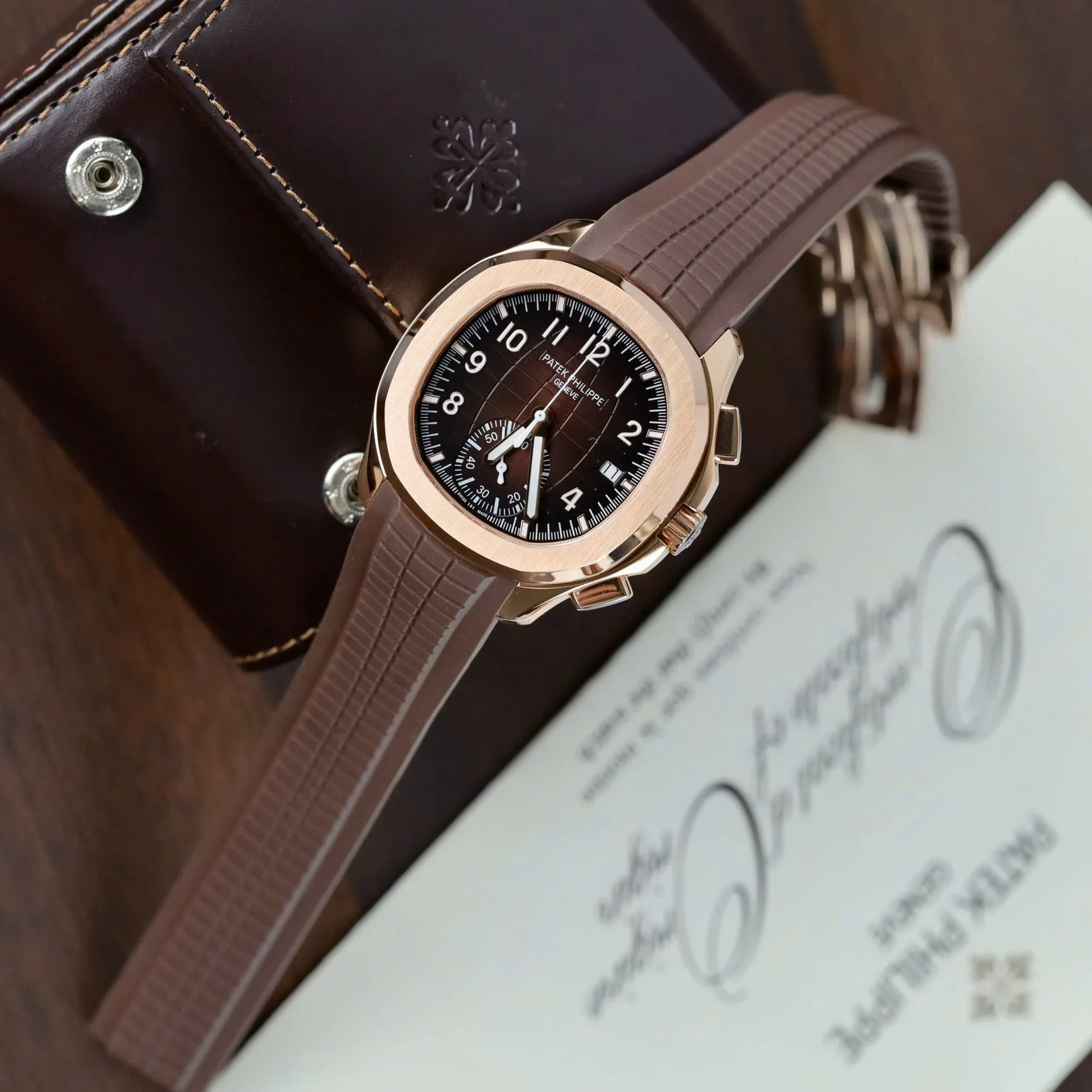 Patek Philippe rose gold 1:1 super clone watch product photo 45mm